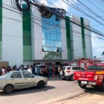 Princípio de incêndio provoca evacuação da sede da Secretaria de Saúde de Maceió