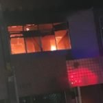 Duplex é atingido por incêndio no Centro